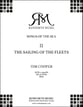 The Sailing of the Fleets SATB choral sheet music cover